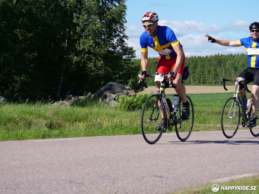 Bild från Vätternrundan 2017