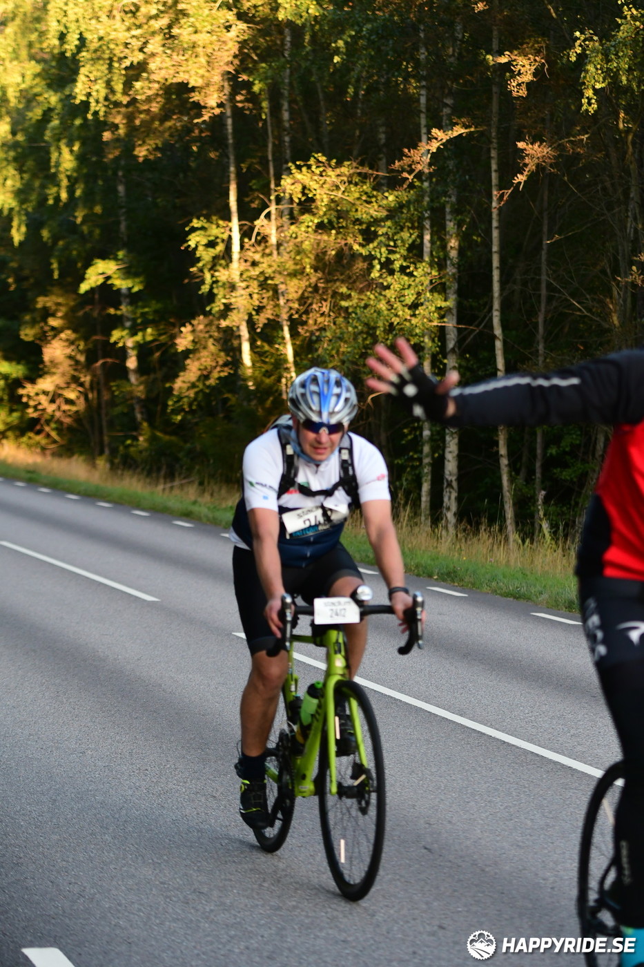 Bild från Vätternrundan 2021