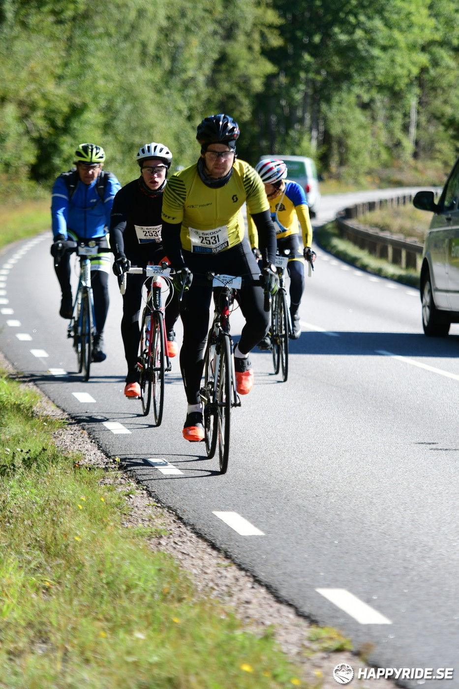 Bild från Vätternrundan 2021