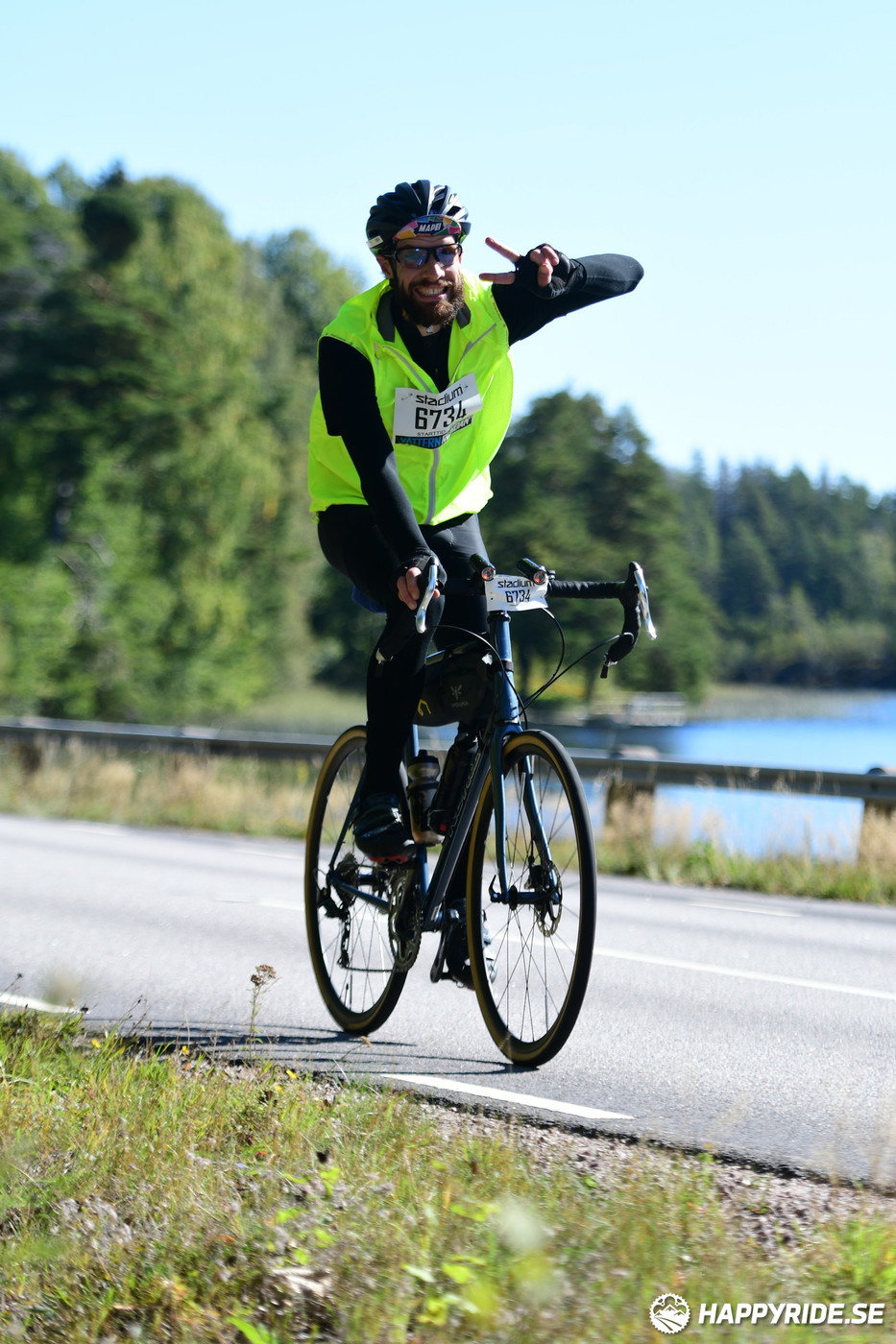 Bild från Vätternrundan 2021