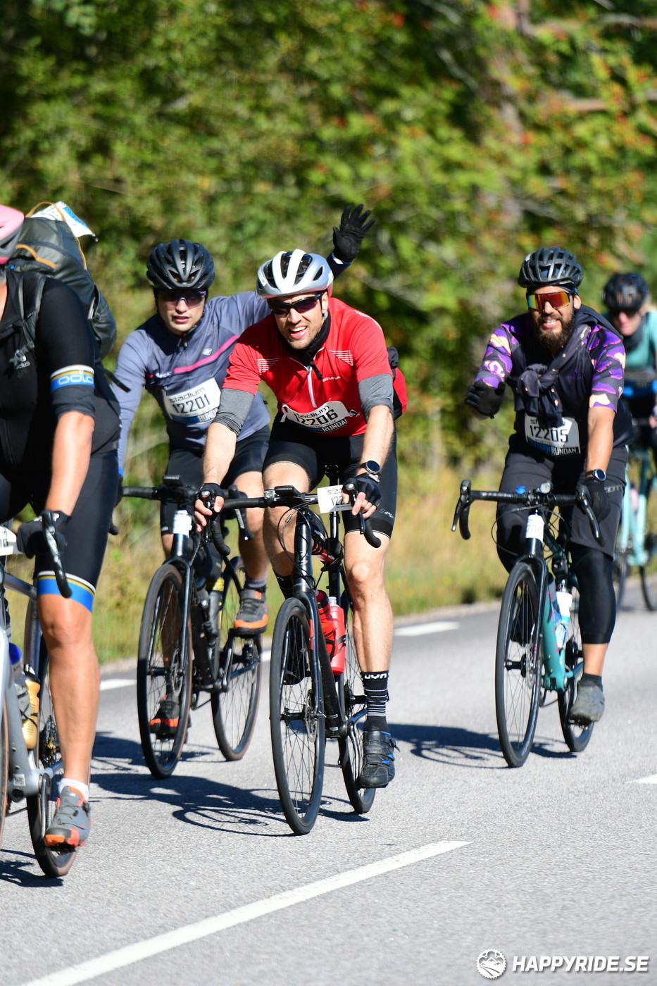 Bild från Vätternrundan 2021