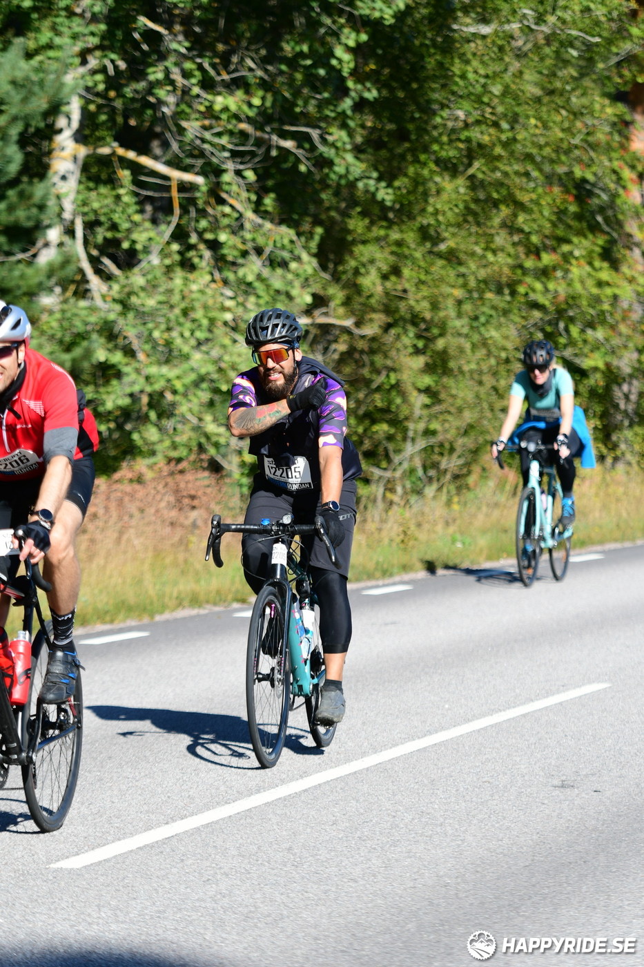 Bild från Vätternrundan 2021