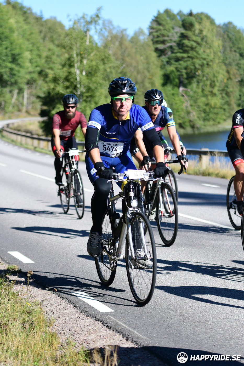 Bild från Vätternrundan 2021