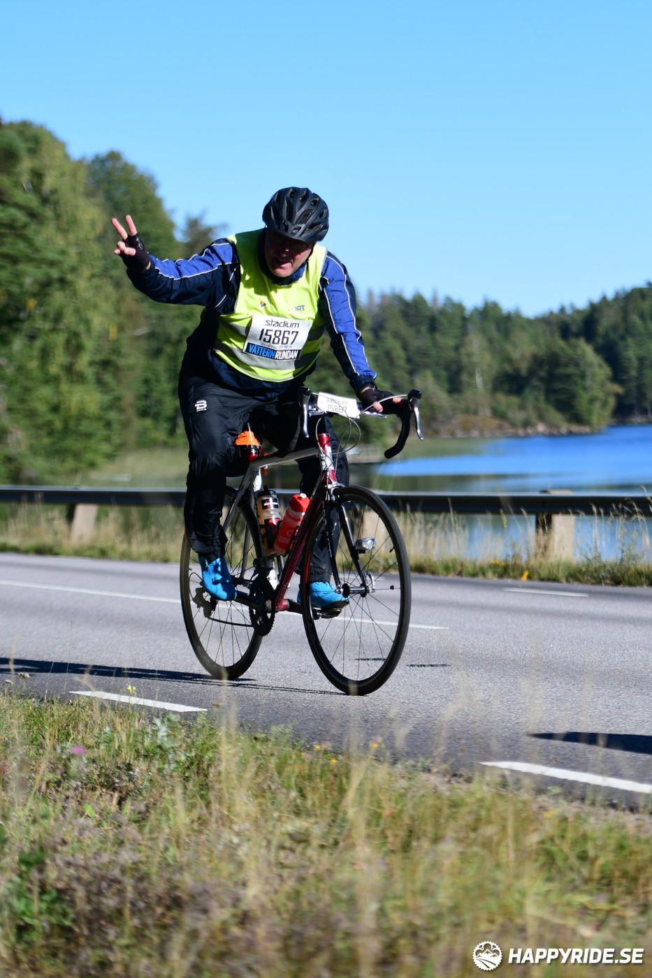 Bild från Vätternrundan 2021