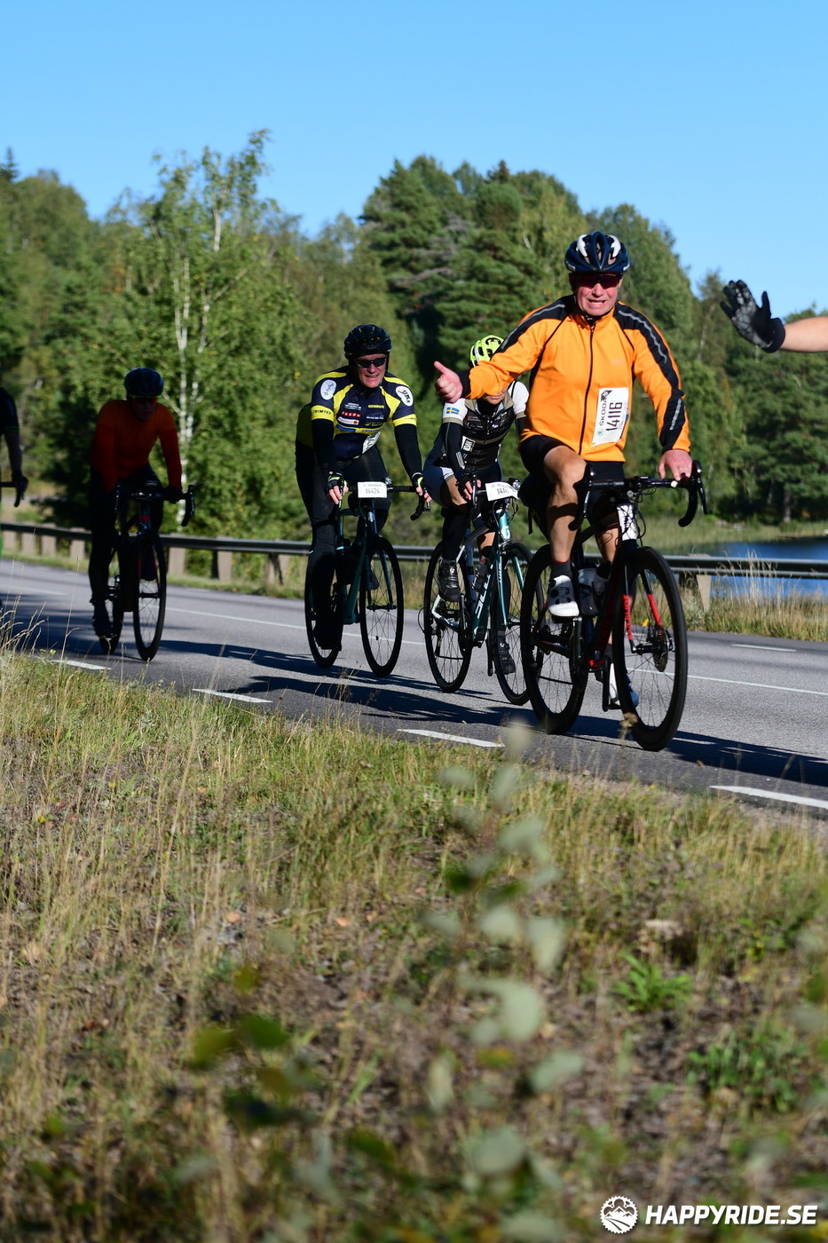 Bild från Vätternrundan 2021