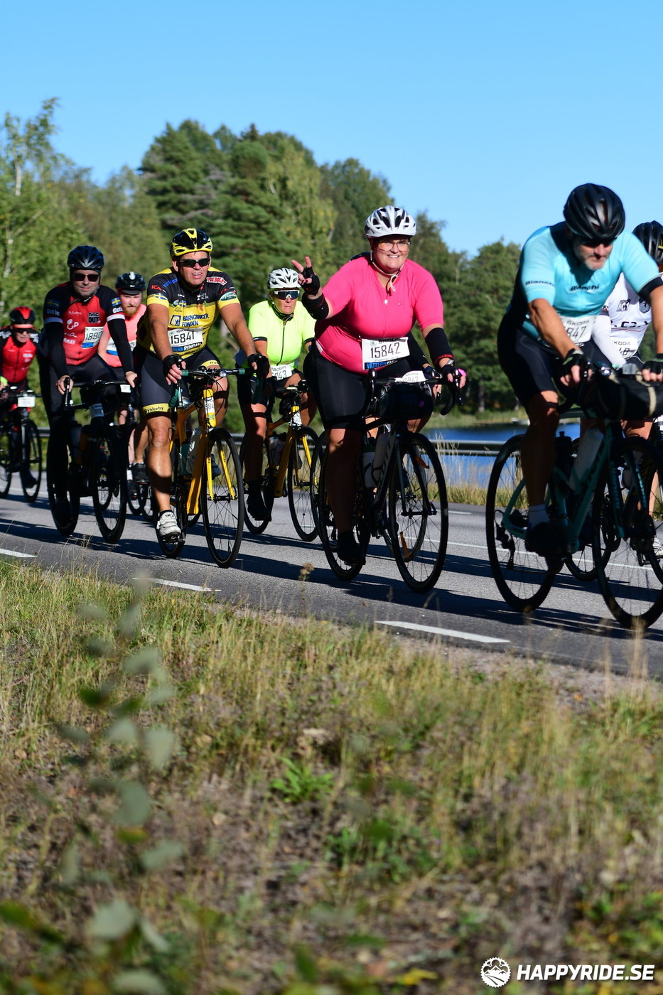 Bild från Vätternrundan 2021