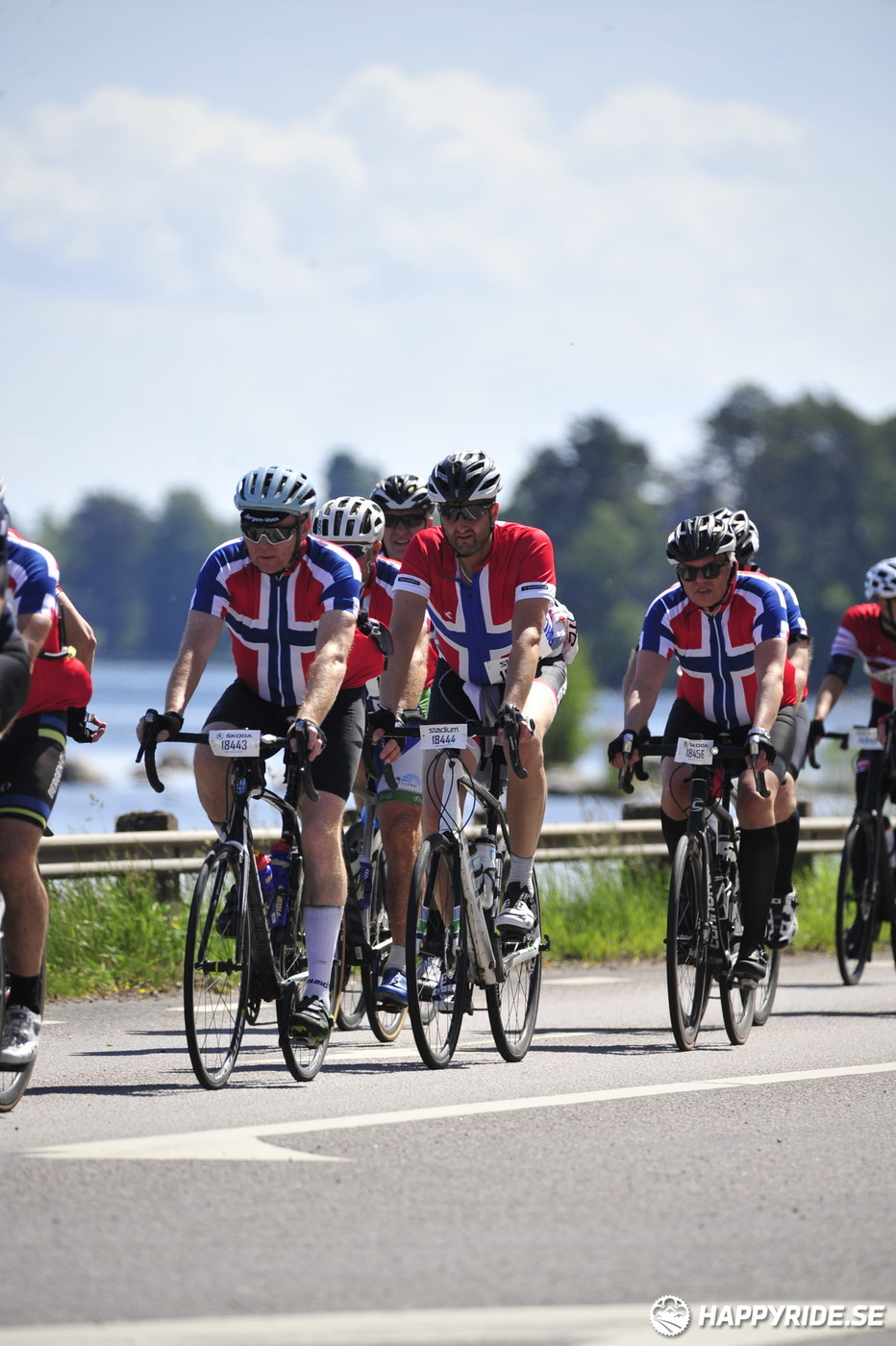 Bild från Vätternrundan 2022