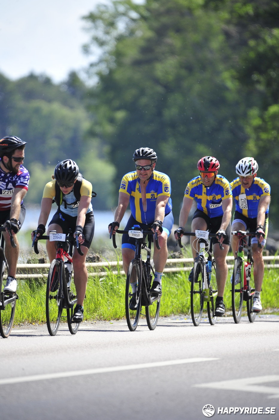 Bild från Vätternrundan 2022