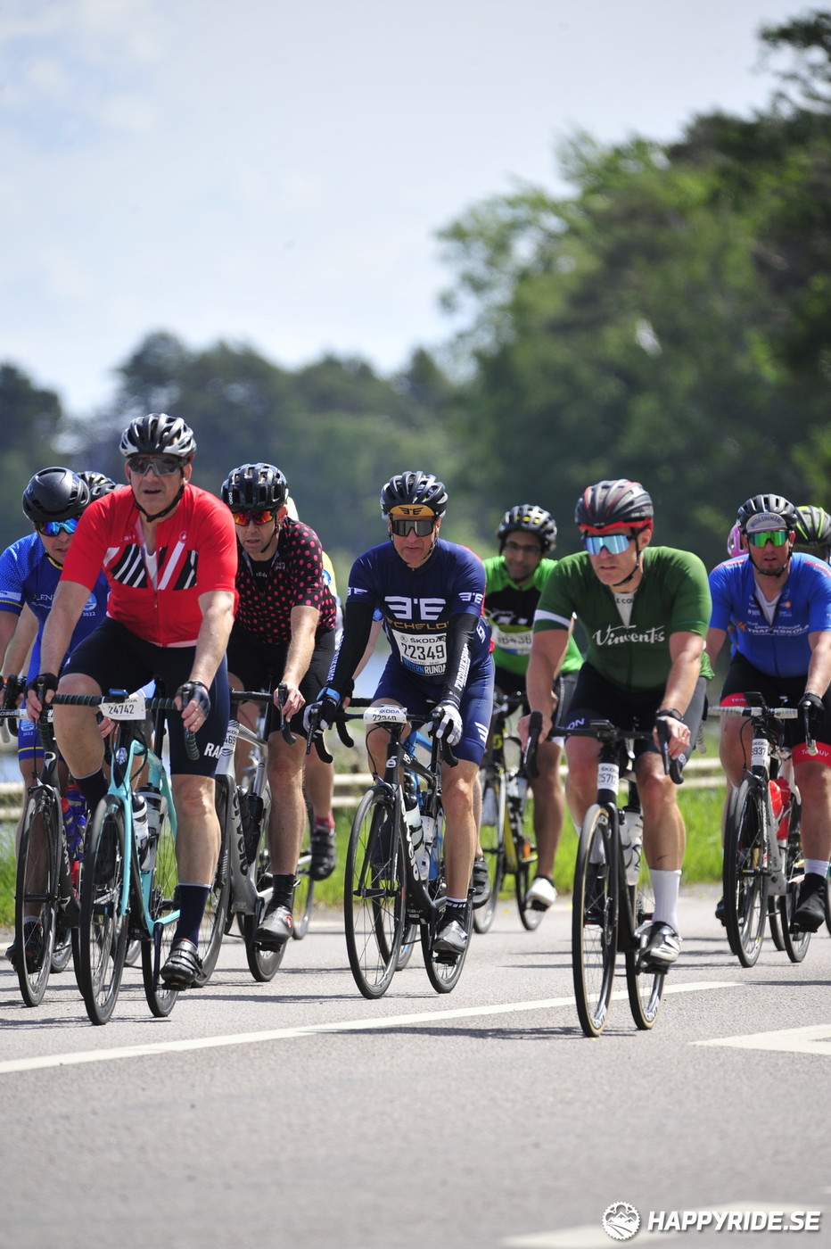 Bild från Vätternrundan 2022