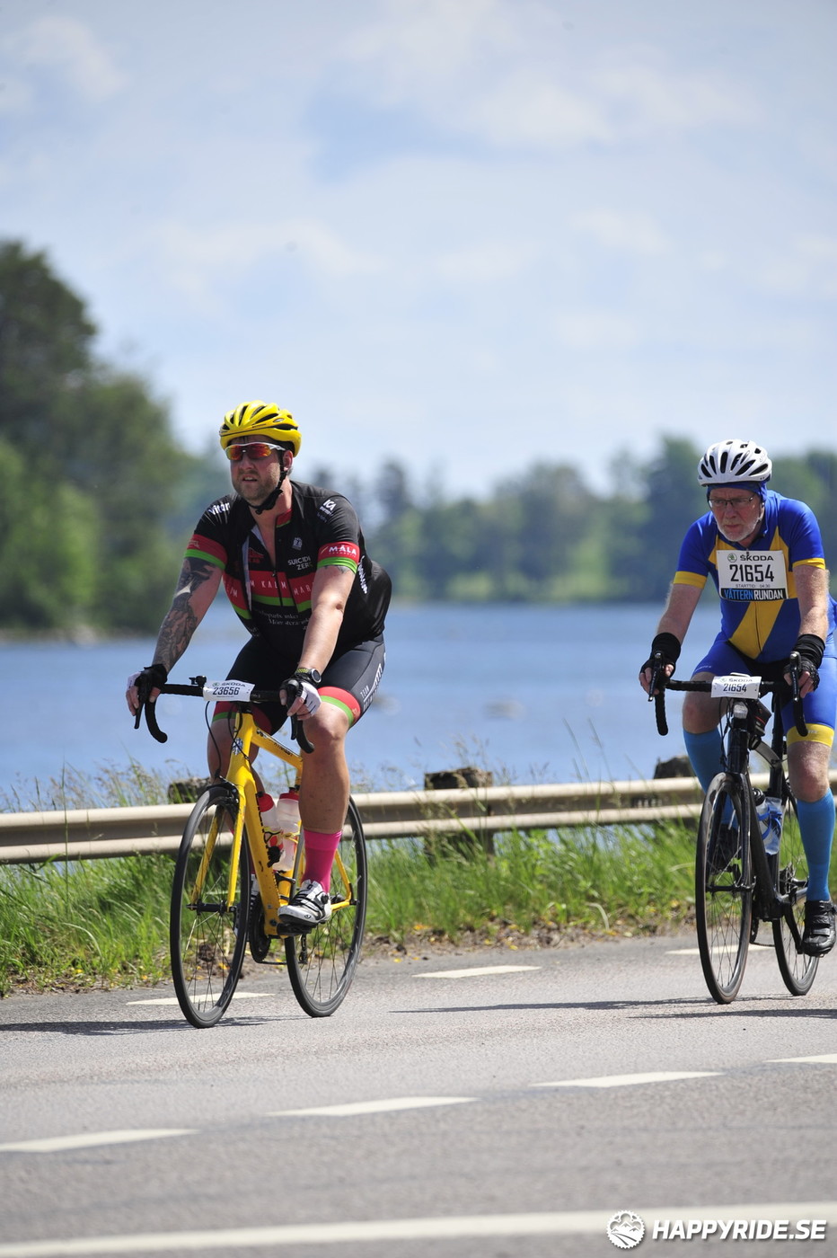 Bild från Vätternrundan 2022
