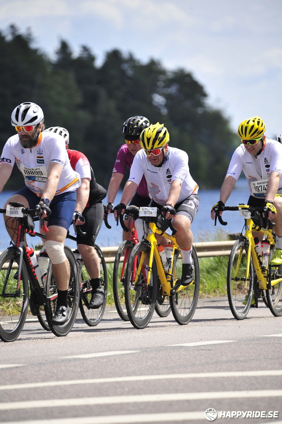 Bild från Vätternrundan 2022