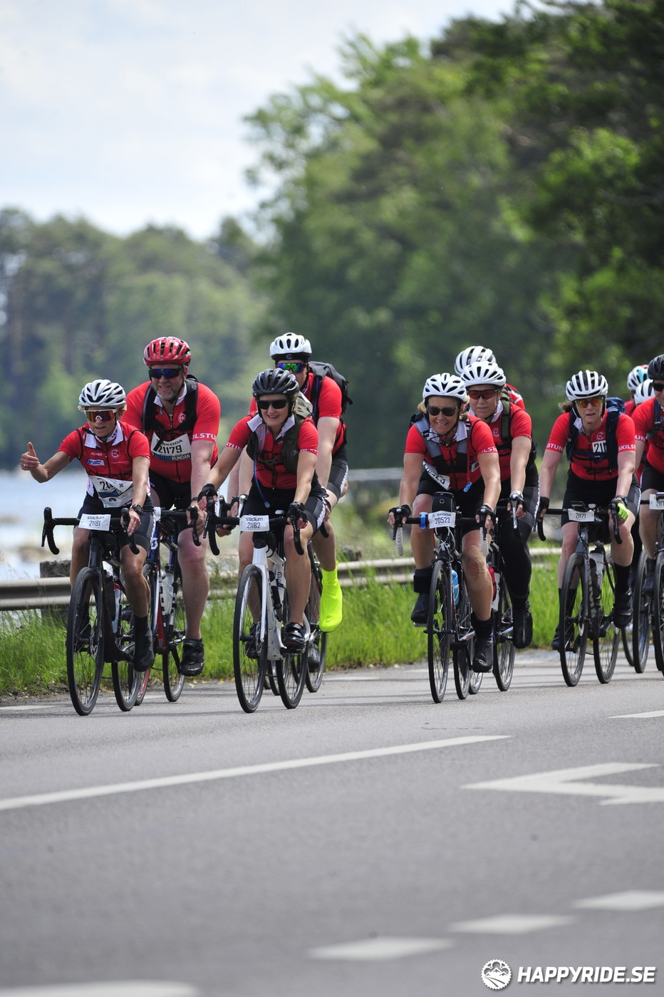 Bild från Vätternrundan 2022