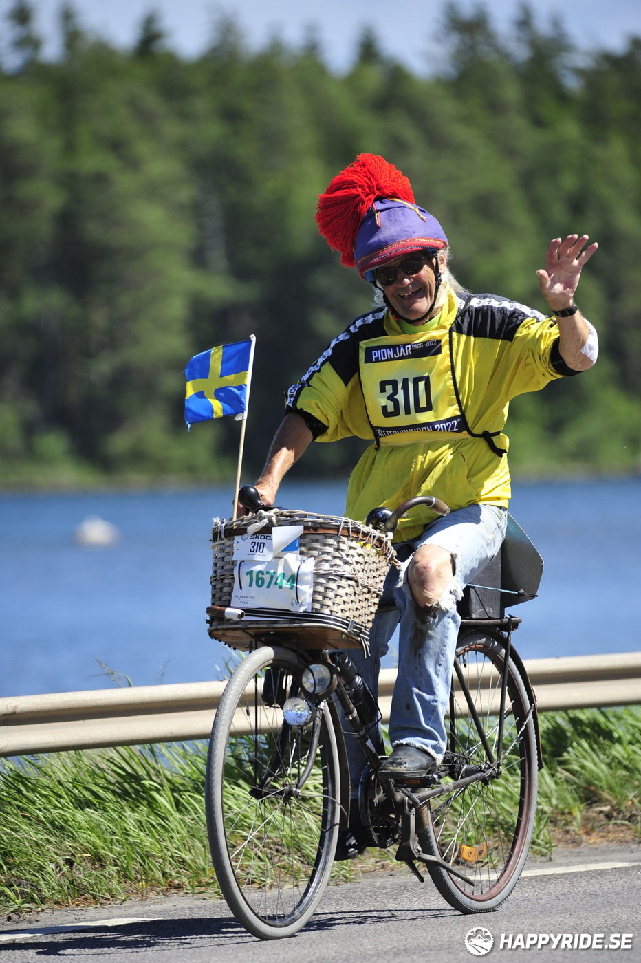 Bild från Vätternrundan 2022