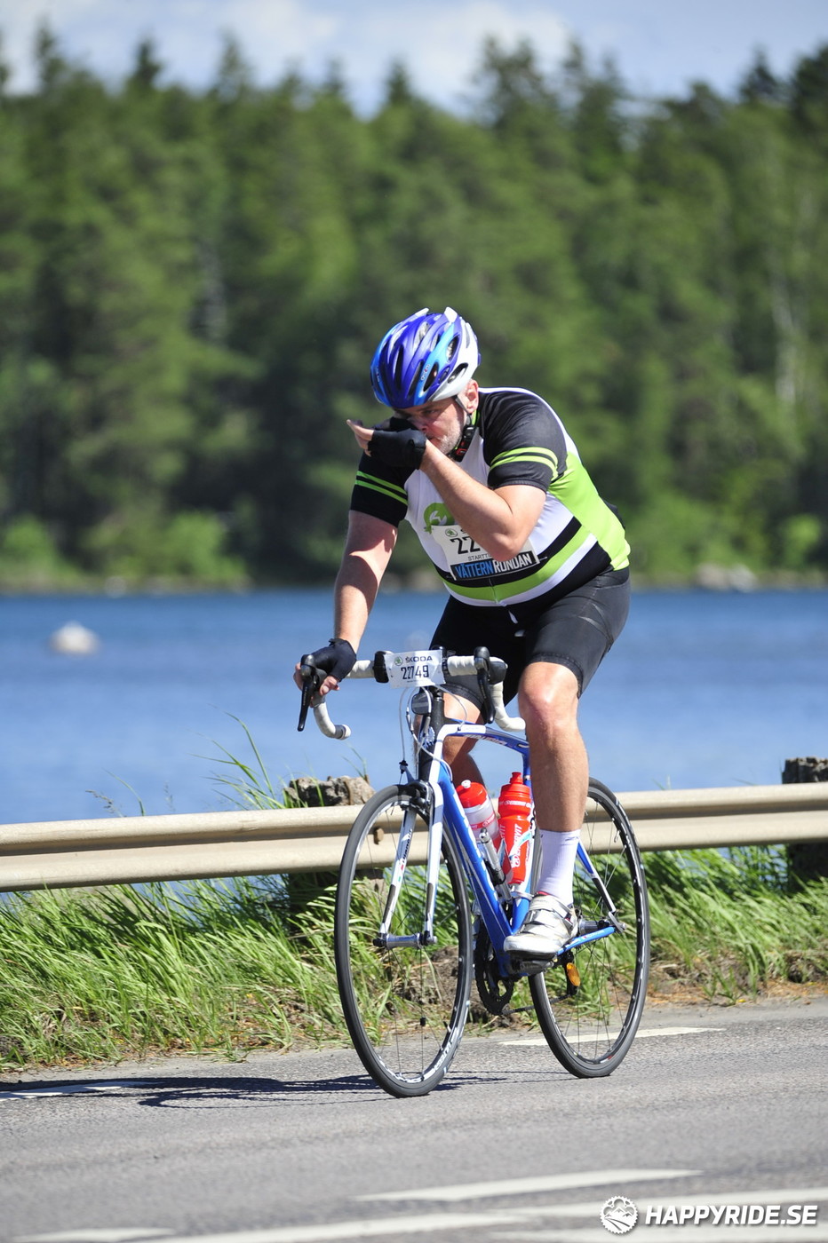 Bild från Vätternrundan 2022