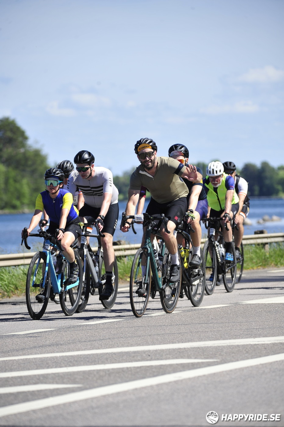 Bild från Vätternrundan 2022