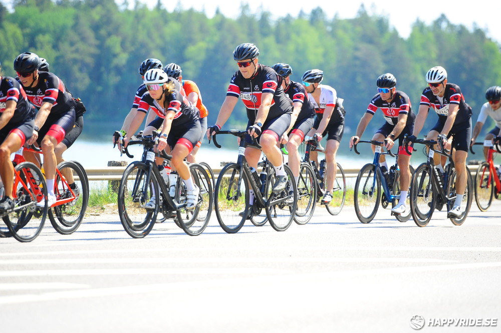 Bild från Vätternrundan 2023