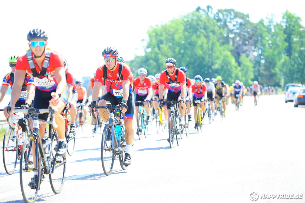 Bild från Vätternrundan 2023