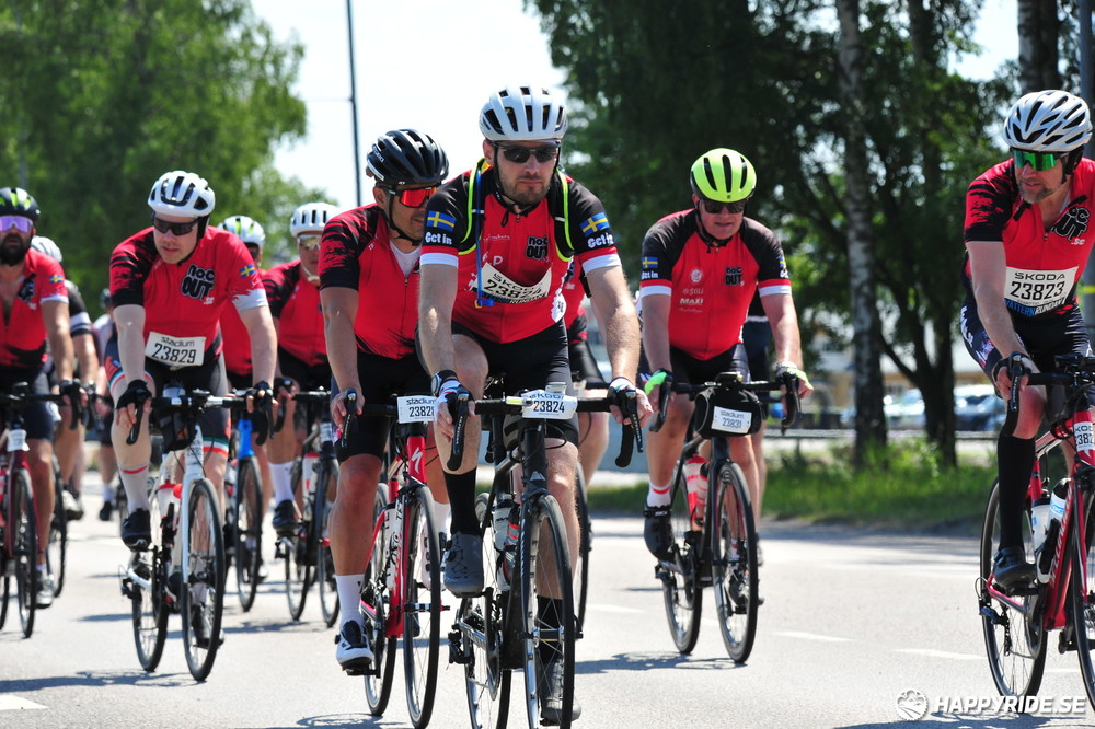 Bild från Vätternrundan 2023