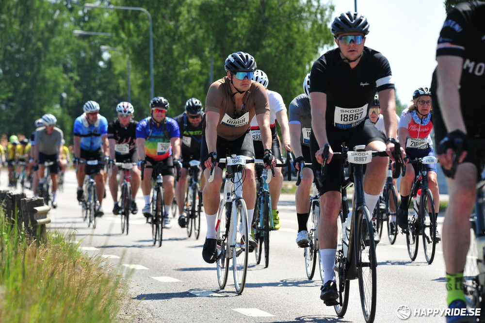 Bild från Vätternrundan 2023