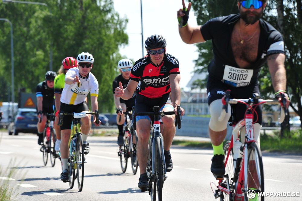 Bild från Vätternrundan 2023