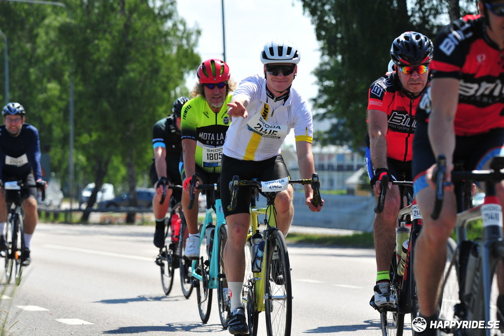 Bild från Vätternrundan 2023