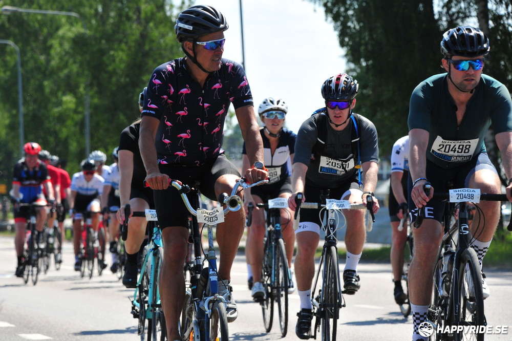 Bild från Vätternrundan 2023