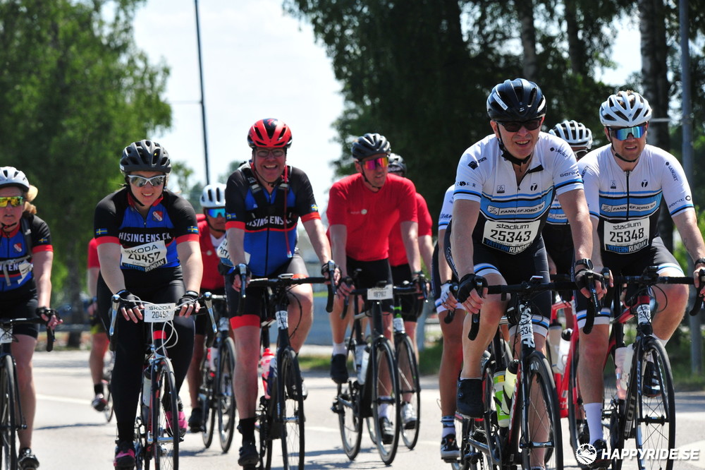 Bild från Vätternrundan 2023