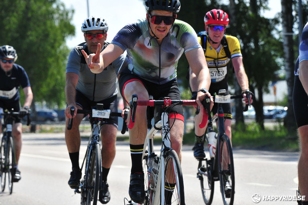 Bild från Vätternrundan 2023