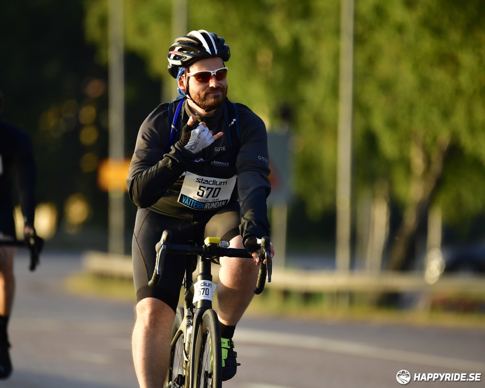 Bild från Vätternrundan 2023