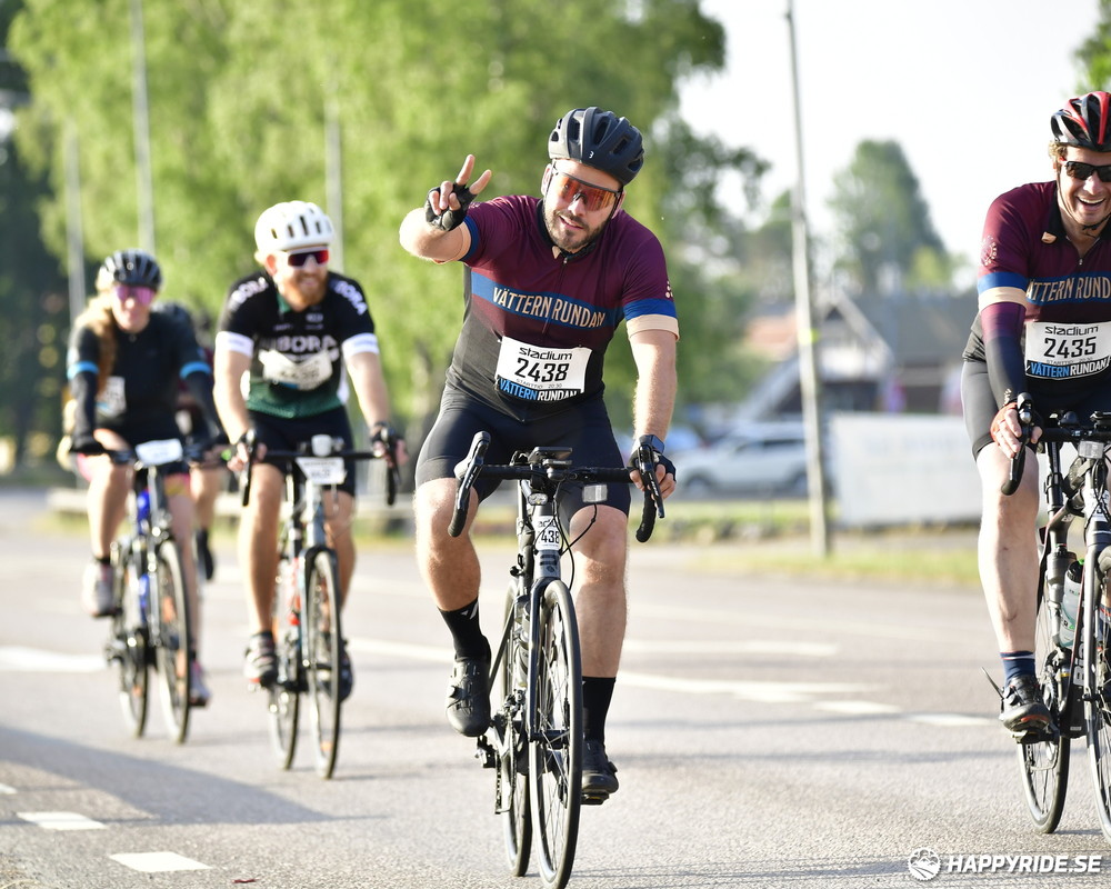 Bild från Vätternrundan 2023