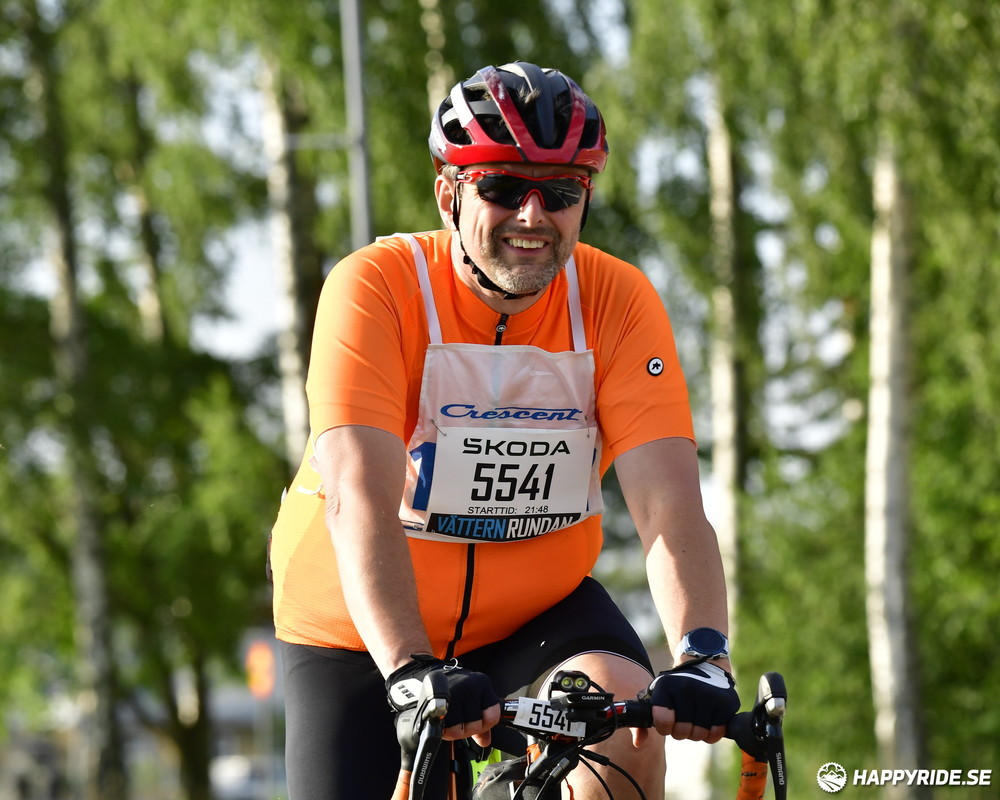 Bild från Vätternrundan 2023