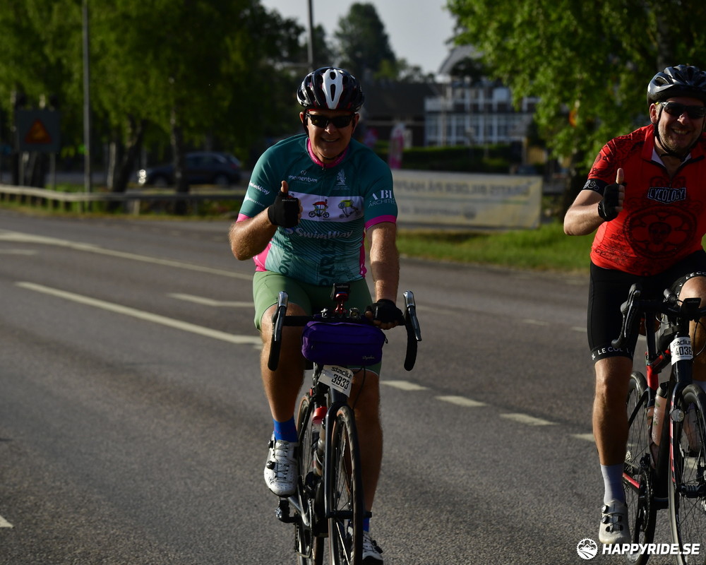 Bild från Vätternrundan 2023