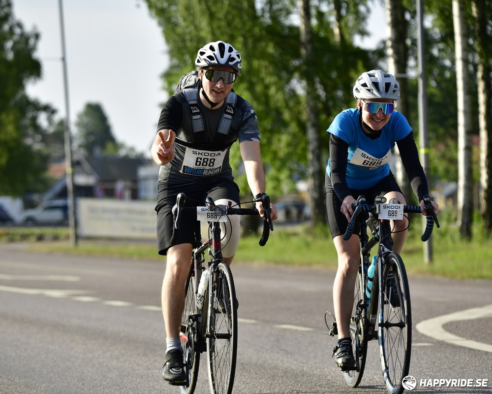 Bild från Vätternrundan 2023