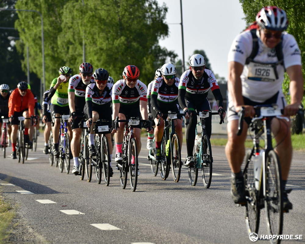 Bild från Vätternrundan 2023