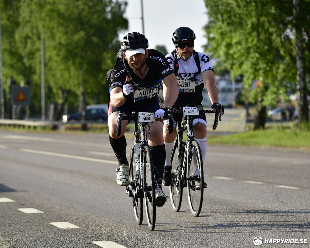 Bild från Vätternrundan 2023