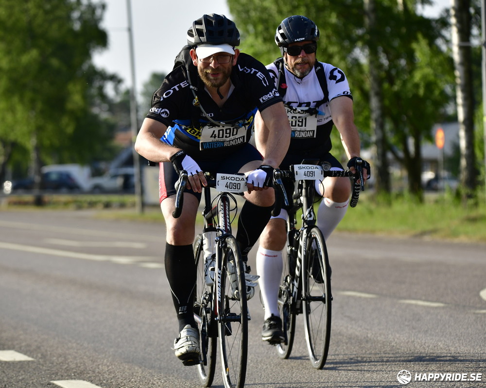 Bild från Vätternrundan 2023
