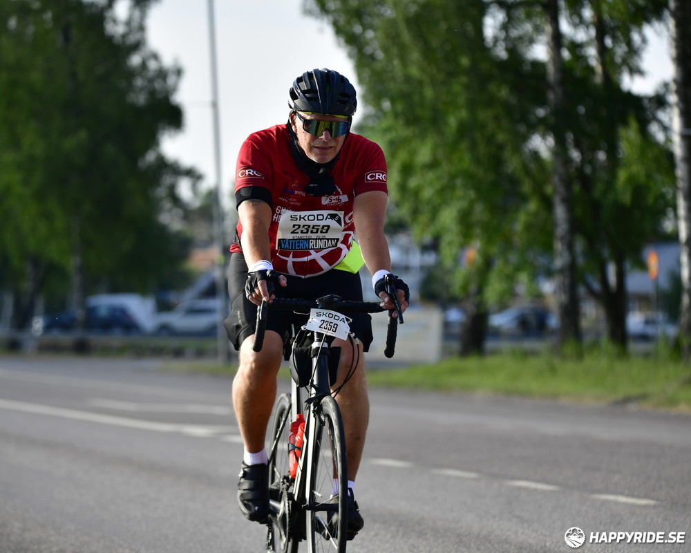 Bild från Vätternrundan 2023