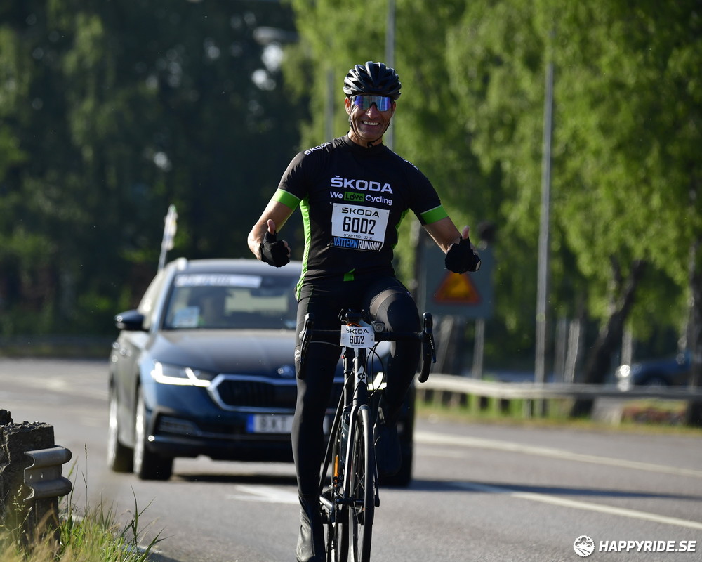Bild från Vätternrundan 2023