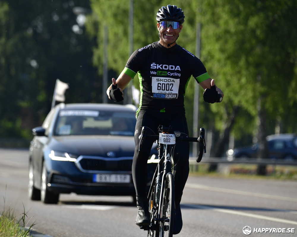 Bild från Vätternrundan 2023
