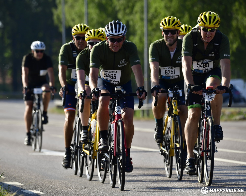 Bild från Vätternrundan 2023