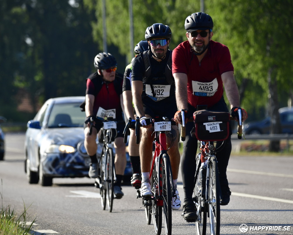 Bild från Vätternrundan 2023