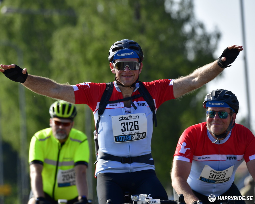 Bild från Vätternrundan 2023