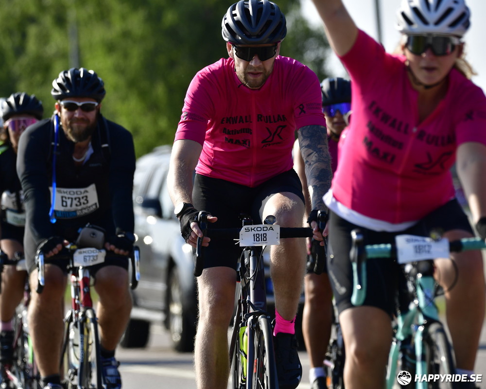 Bild från Vätternrundan 2023