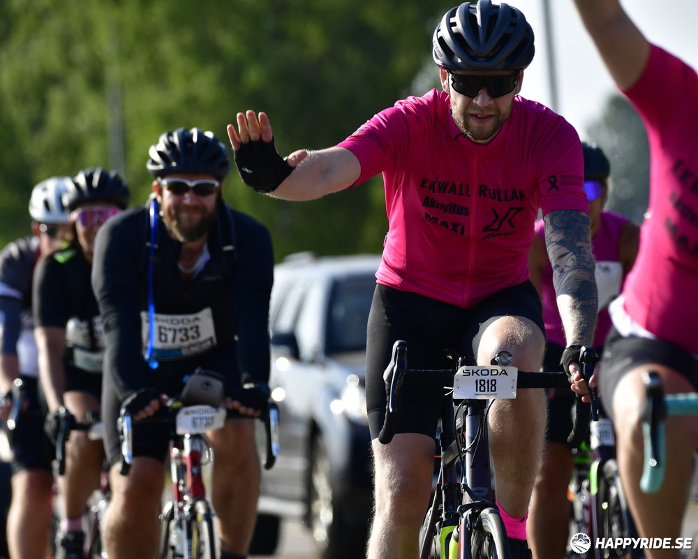 Bild från Vätternrundan 2023