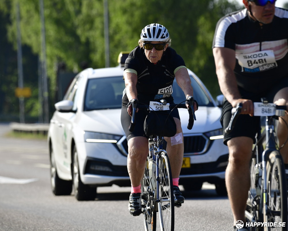 Bild från Vätternrundan 2023