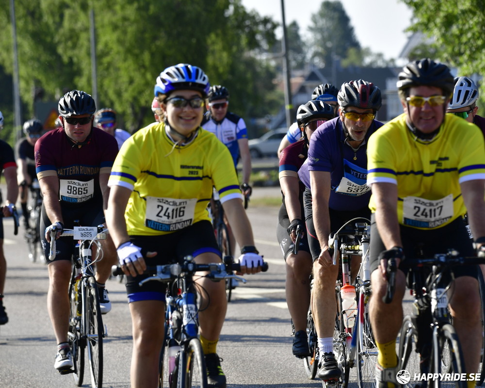 Bild från Vätternrundan 2023