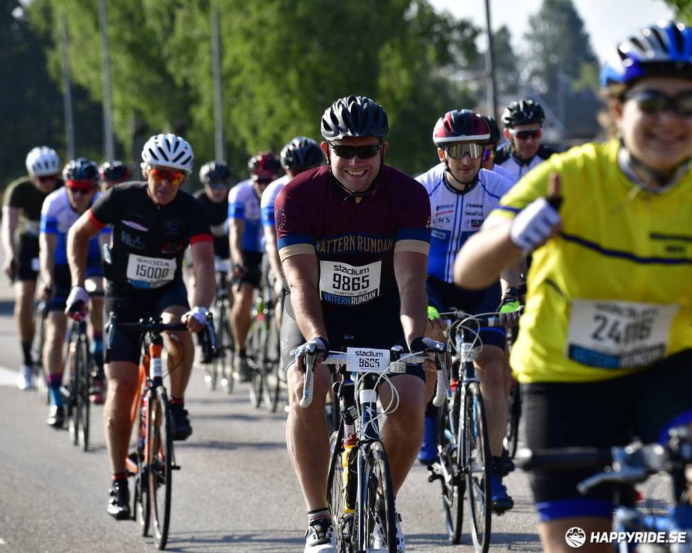 Bild från Vätternrundan 2023