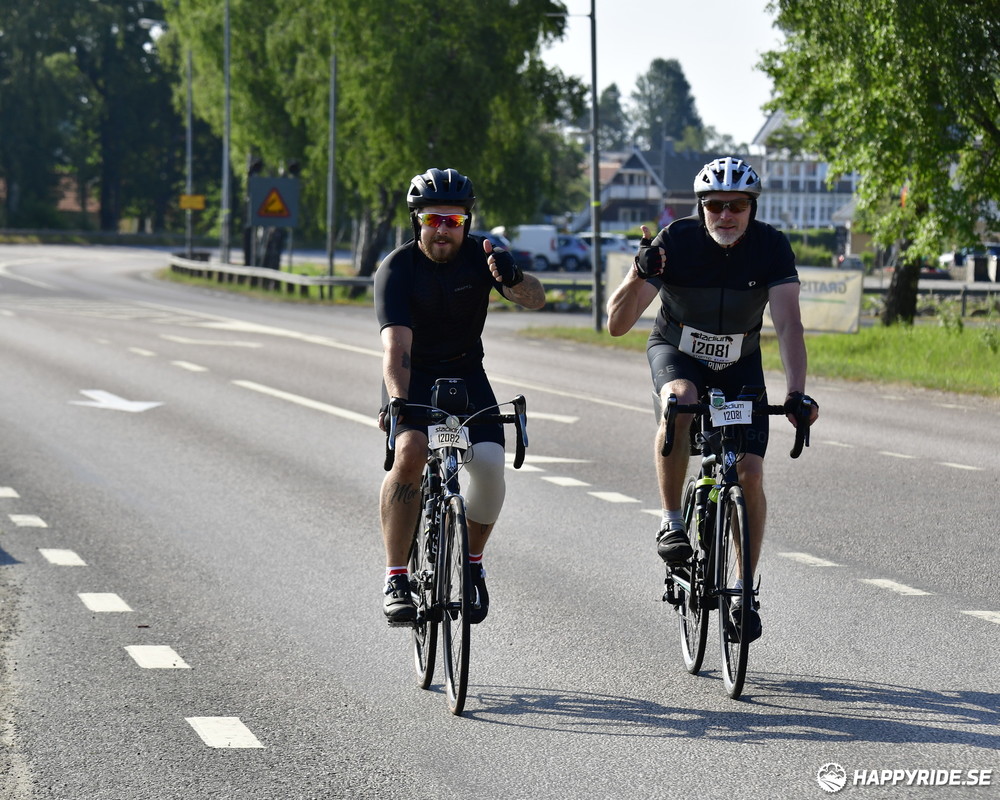 Bild från Vätternrundan 2023