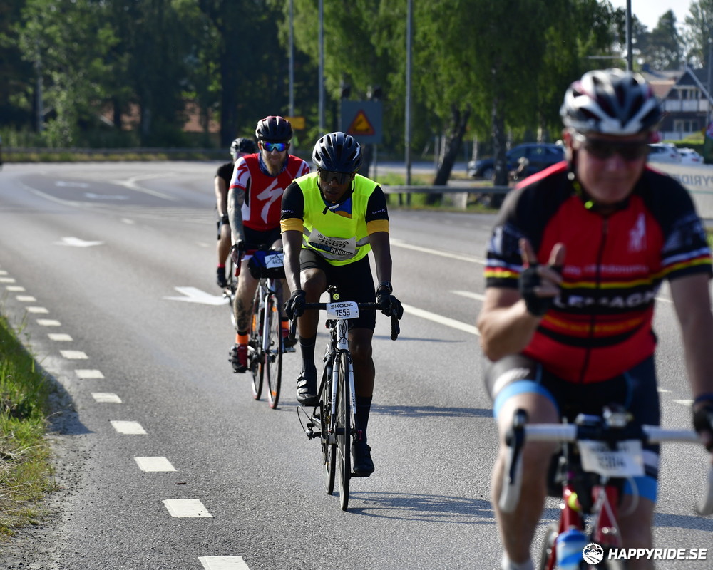 Bild från Vätternrundan 2023