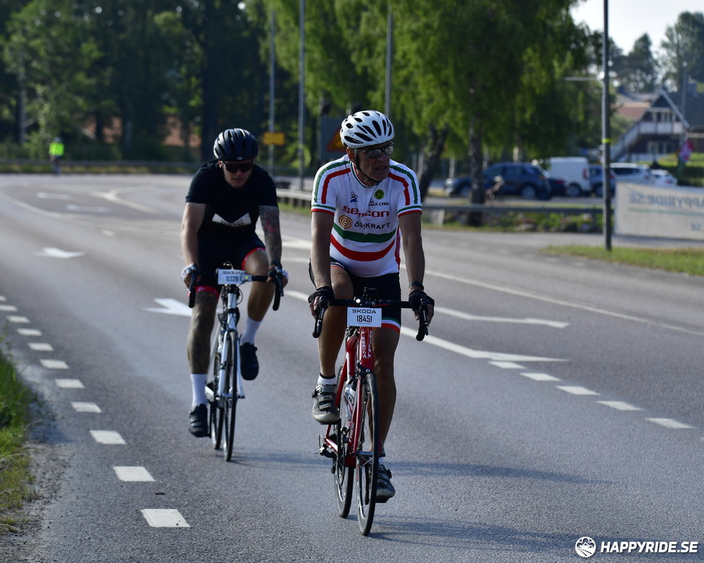 Bild från Vätternrundan 2023